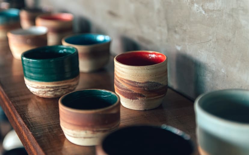 Pottery workshop space